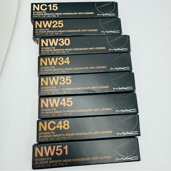 NW51 Mac Cosmetics Studio Fix 24 Hour Smooth Wear Concealer Brand New in Box - Picture 9 of 9